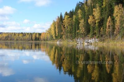 Горная река Вишера