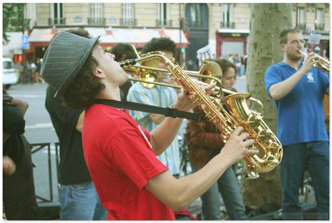 Народный праздник музыки. Париж-14
